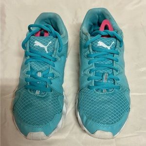 Puma Turquoise Running Shoes